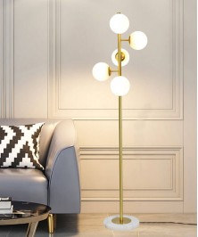 165 x 30 Cm Five  Modern LED Floor Lamp Aliminium Steel